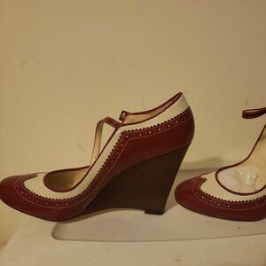 Menswear inspired   Mary Jane Wedge